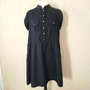 Speed Control Black Dress Size 2X With Pockets